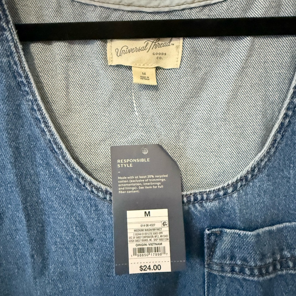 Universal Thread Denim Top NWT - image 3